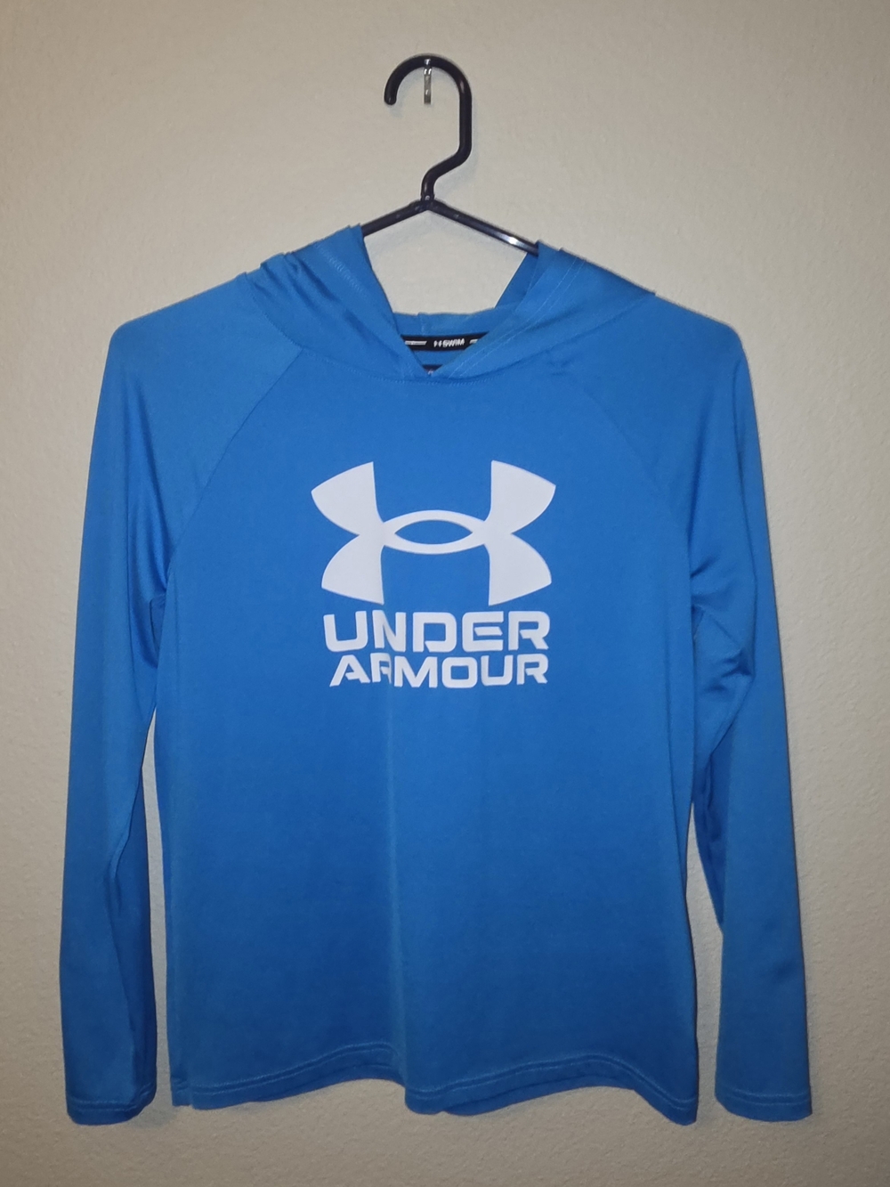 Under Armour - Boys - Medium - Swim Shirt w/Hood -  Long Sleeve - Polyester